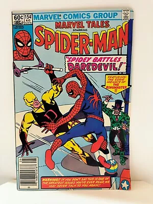 Marvel Tales 154 Spider-Man August 1983 Marvel Comics  #154 • $12