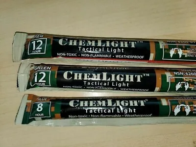 Cyalume ChemLight (Single) Infra-Red Or Many Others Colors -Glow Sticks - Sealed • $6