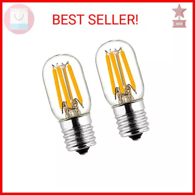 LiteHistory E17 Led Bulb ETL 25w Appliance T7 Led Bulb 250lm 2700K 2w Microwave • $14.10