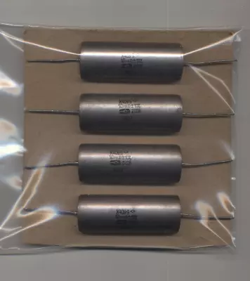 Lot Of 4 Pcs K40Y-9 1uF 200V PIO Capacitors • $40