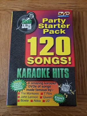 Karaoke Party Starter Pack 120 Songs Plus Christmas Karaoke Hits • £6.50
