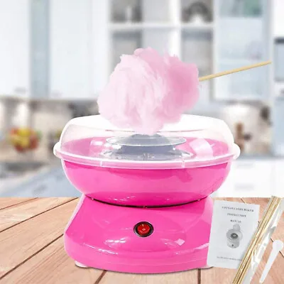 Cotton Candy Floss Machine Maker Kids Party Carnival Professional Home Sugar UK • £99.99