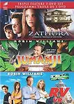 Jumanji / RV / Zathura DVD 3-Movie Family Fun Collection  NEW • $7.90