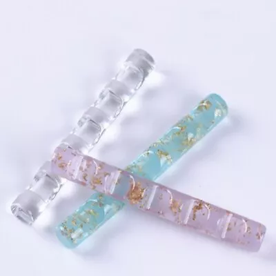 5Grid Acrylic Clear Nail Shelf Painting Pen Rest Holder Colorful Gel BrushHolder • $14.89