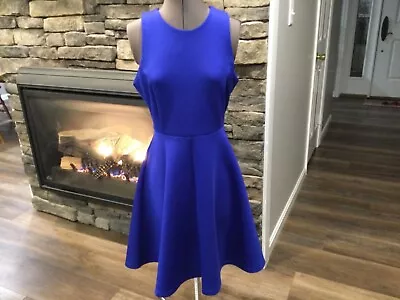 Milly Woman's Size 8 Sleeveless Electric Blue Flawless Dress. • $25