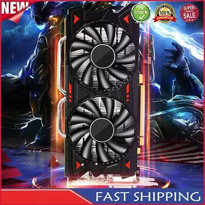 RX580 8G Computer Graphics Card GDDR5 Desktop Graphics Card 256bit Dual Fan 6Pin • $163.90