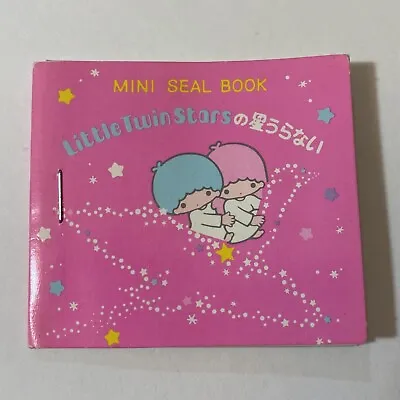 $49.99 • Buy Vintage Sanrio 1976 Little Twin Stars Mini Sticker Book