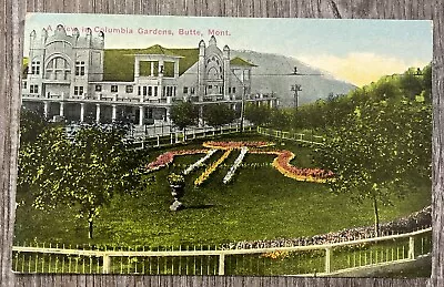 VIntage Postcard A View In Columbia Gardens Butte MT Montana 1912 • $5.99