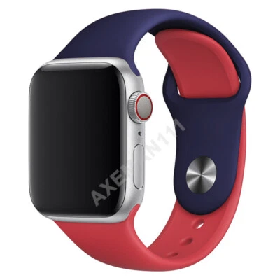 $8.95 • Buy Apple Watch Band Series 6/5/4/3/2/1/SE, 38 40 42 44mm Sports Silicone Wristband