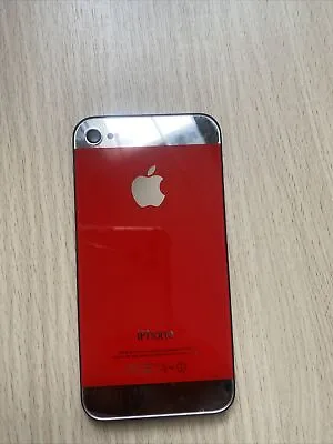 Iphone 4s Back Glass Red For A1387 AT&TVerizonSprintTMobile • $9.99