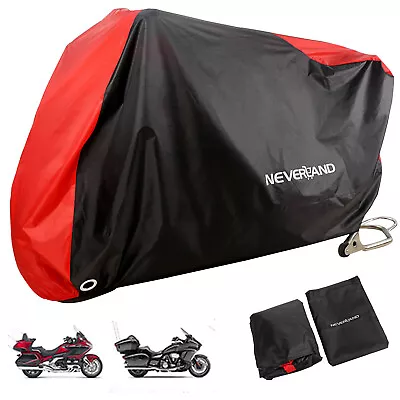 3XL Waterproof UV Motorcycle Cover Red For Honda Goldwing GL1200 GL1500 GL1800 • $25.99