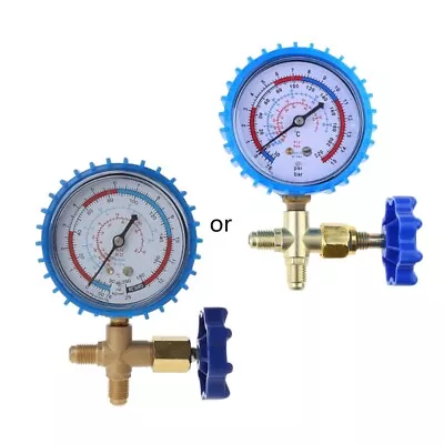 220PSI 500PSI Air Conditioning Recharge Pressure Gauge Manometer • £11.24