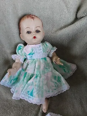 14  PEDIGREE 1950  BABY DOLL And CLOTHES  • $60