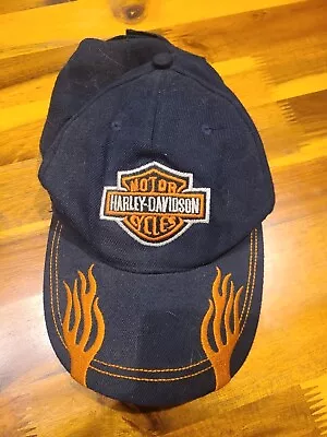 Harley Davidson Roanoke Valley Virginia VA Motorcycle Baseball Golf Cap Hat • $12