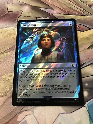 Preordain Surge Foil Doctor Who WHO MTG Magic The Gathering Pack Fresh • $14.75