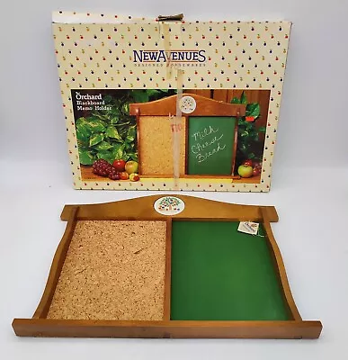 VTG New NOS Orchard New Avenues Kitchen Memo Note Dual Cork/Chalk Board 20x16  • $29.50