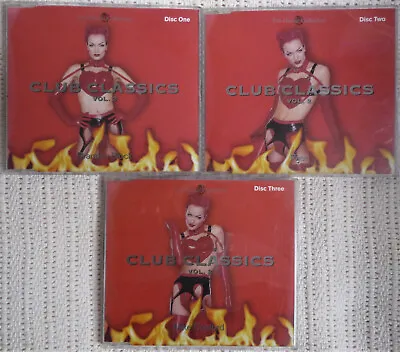 THE HOUSE COLLECTION Club Classics Vol. 2 Discs 1-3 CDs Peer-Block-Cosford • £37.57
