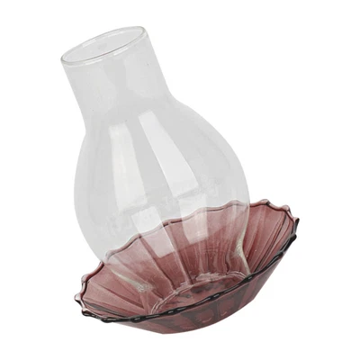 $12.26 • Buy Glass Candle Cover Glass Candle Holder Taper Candles Glass Table Top Candle Cup