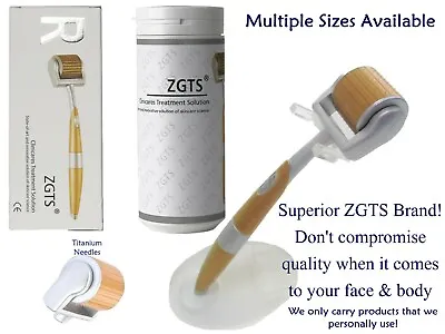 ZGTS Titamium MicroNeedle Derma Roller Dermaroller Fade Wrinkles Scars Sun Spot • $12.49