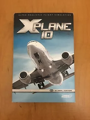 X-Plane 10 Flight Simulation Ultra Realistic 8 DISC Global Edition DVD ROM 2011 • $41