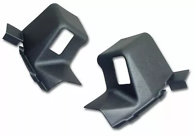 Corvette C3 Interior Rear Quarter Panel Extensions Gunmetal Coupe 1968-1969 • $172.79