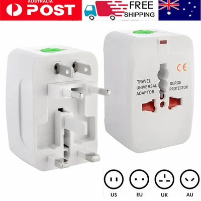 $11.59 • Buy US EU AU UK To Universal World Travel AC Power Socket Plug Adapter Convertor All