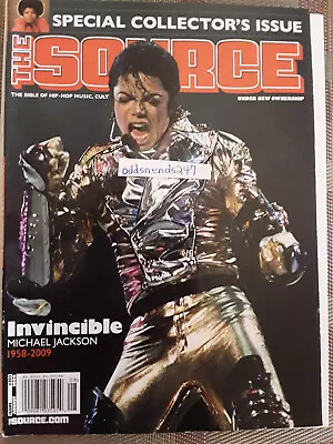 Michael Jackson Source Magazine Collectors Photos August 2009 NEW NO LABEL • $19.99