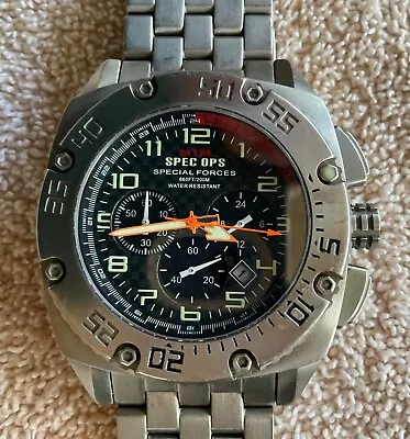 MTM Titanium Quartz Special Forces Men’s Wrist Watch  • $425