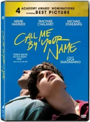 $19.68 • Buy Call Me By Your Name (2017) DVD R0 - Armie Hammer, First Love Drama