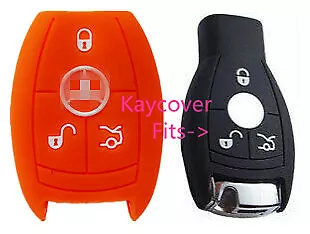 ORANG SILICONE CAR KEY COVER For MERCEDES BENZ W203 W210 W211 AMG W204 C200 C250 • $8.99