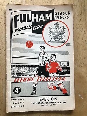 Fulham Programmes • £1.50