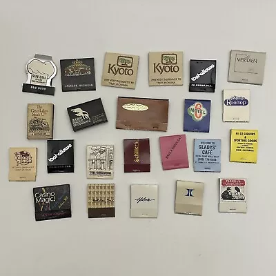 Vintage Matchbooks And Boxes With Matches Collectors Lot • $10