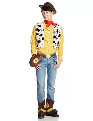 Disney Toy Story Woody Costume Men's 165cm-175cm RUBIE'S JAPAN • £136.55
