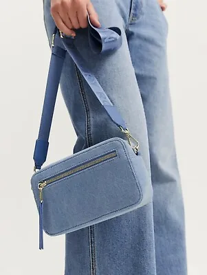 Country Road Camera Crossbody Bag Denim BNWT - RRP $119.00 • $69.95