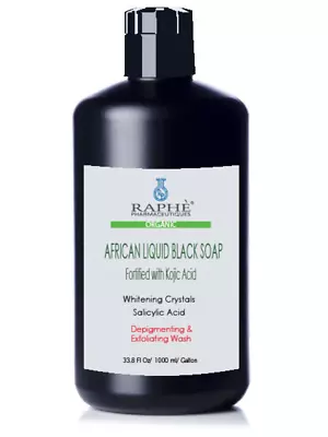 Plantain Leaf Liquid Black Body Wash With Natural Fruit Acid Concentrate 2 Packs • £45.74