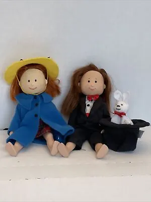 3 Bundle Madeline & Friend With RABBIT IN A HAT Eden Doll Toys • $24.99