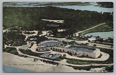 Marineland Florida~Aerial View Of Marineland~Lake In Distance~Vintage Postcard • $1.60