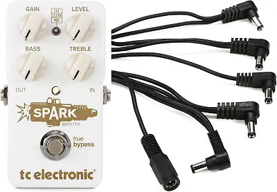$87.99 • Buy TC Electronic Spark Booster Pedal + Truetone MC5 Value Bundle