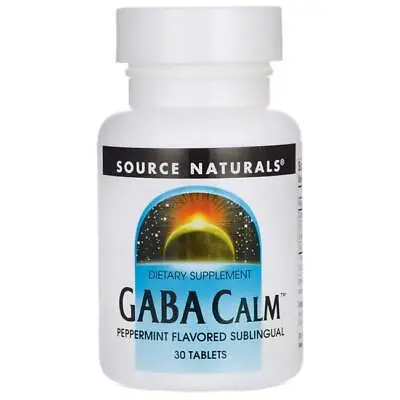 Source Naturals Gaba Calm Peppermint 30 Tabs • $7.91