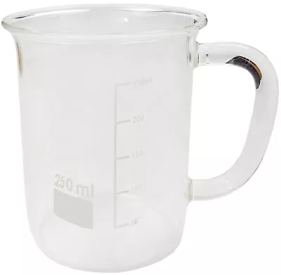 Beaker Mug 250ml Borosilicate Glass • $17.76