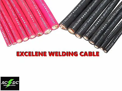 Excelene Battery And Welding Cable Copper 4/0 TO 6 Gauge AWG Size By The Foot • $1.85