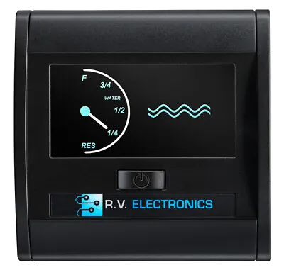 RV Electronics LCD BLACK Single Tank Water Level Indicator Gauge For Caravans • $96.90