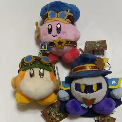 Kirby's Dreamy Gear Kirby Waddle Dee Meta Knight Plush Mascot 3 Set Nintendo • $73.49