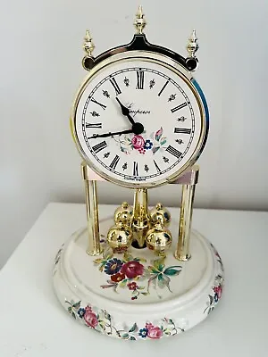 £66 • Buy Emperor  Anniversary Clock With Glass Dome