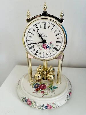 £66 • Buy Emperor  Anniversary Clock With Glass Dome