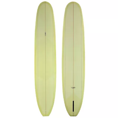 9'3  Tommy Coleman New Singlefin Longboard Surfboard - Canary Yellow • $899.99