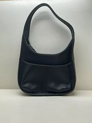 Vintage Coach Ergo 9033 Black Shoulder Bag Hobo Leather • $255