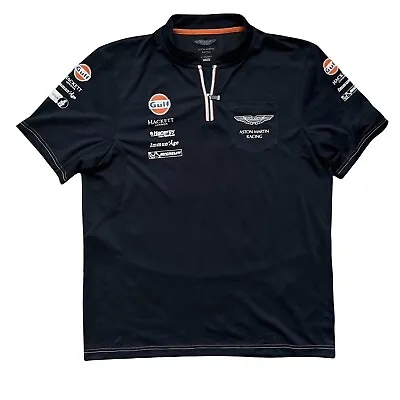 £22 • Buy Blue Hackett Aston Martin Racing T Shirt Top - Mens XL