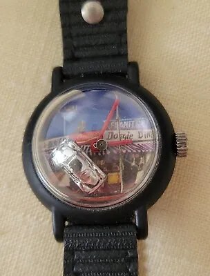 $9.99 • Buy Vintage Boys Articulated Dome Car Watch, Wind-Up, Keeps Time, VW Beetle