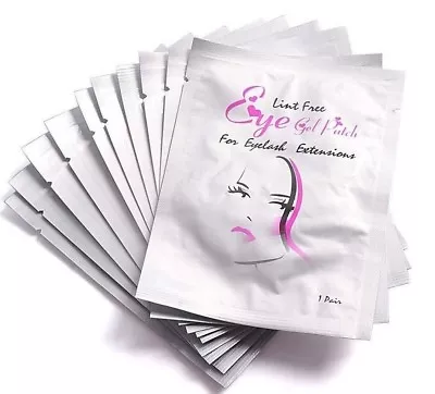 £8.99 • Buy 100 Pairs Eyelash Extension Under Gel Eye Pads Salon Lint Free Patches Make-Up 